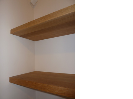 floating shelves