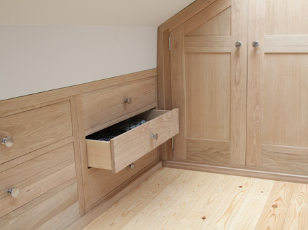 Fitted bedroom furniture